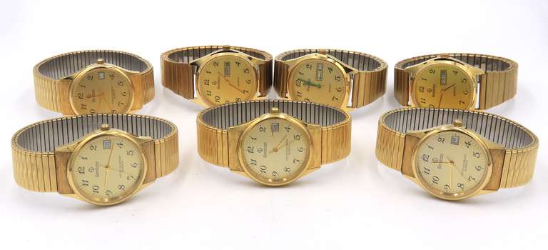 Group of Amirton Day Date Quartz Watches