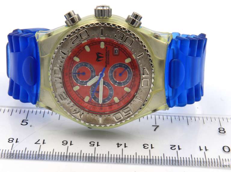Techno Marine Yacht Red Dial Quartz Watch