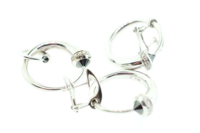 4 Pc Set of Earrings with Ring & Pendant in 18KT Solid Gold