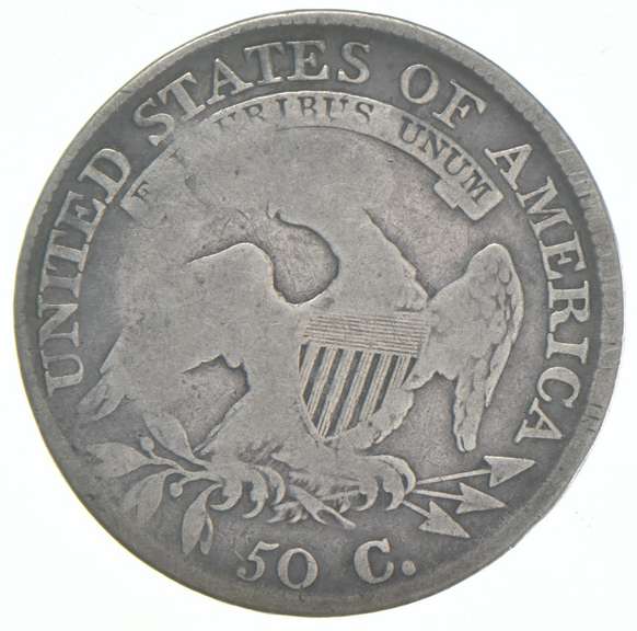 1811 Capped Bust Half Dollar 0.111 Counterstamped Rivers Brunk R344