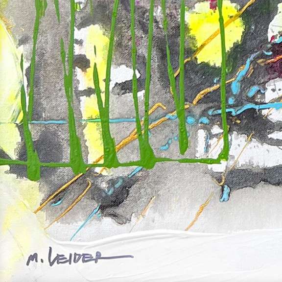 Original Painting on Canvas by Leider Original