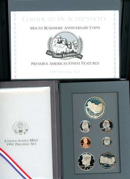 1991 Prestige Proof Set