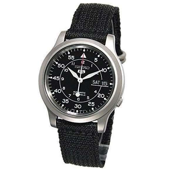 Seiko Black Dial Automatic, New In Box.