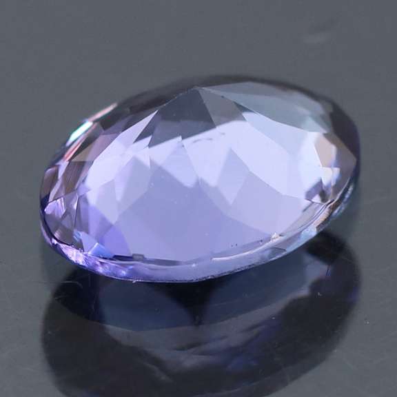 Vivid 1.23ct violet blue Tanzanite