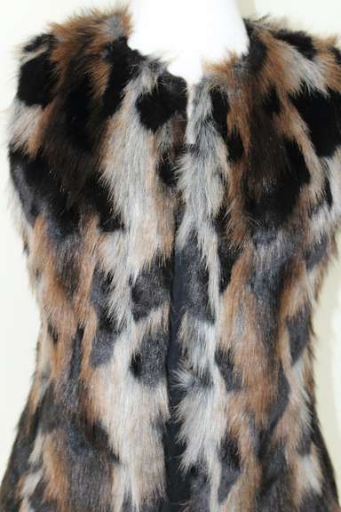 Via Spiga Faux Fur Vest