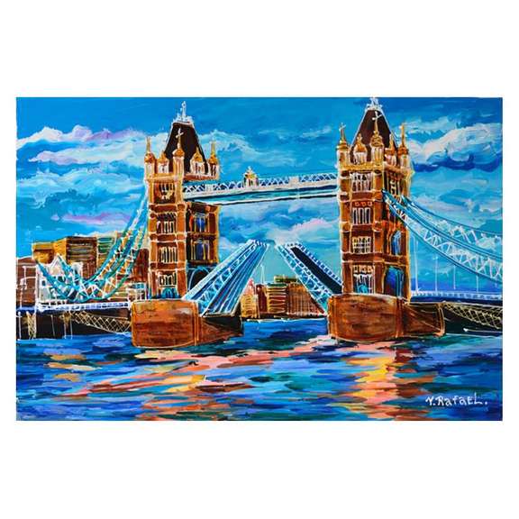 London Drawbridge Original by Rafael