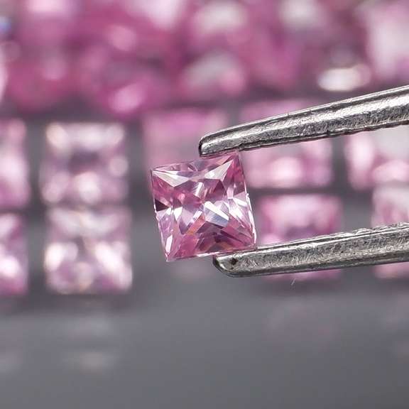 Rare HEATED ONLY 2.72ct pink Sapphire set