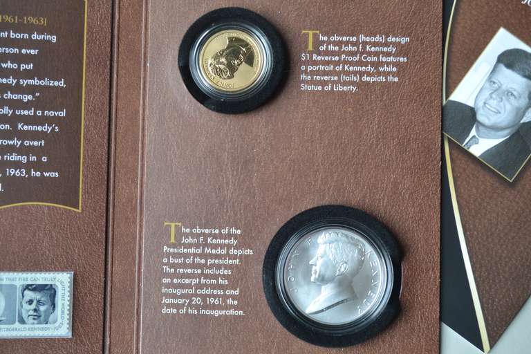 2015 JFK Coin & Chronicles Set
