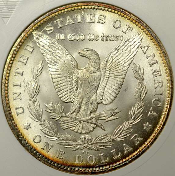 1880-CC Morgan Silver Dollar ANACS MS64