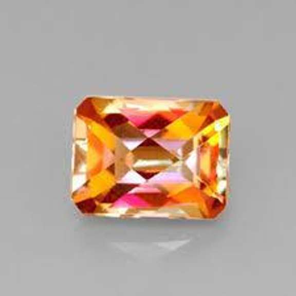 6X8MM OCTAGON AZOTIC (CHECKERBOARD)GEMSTON