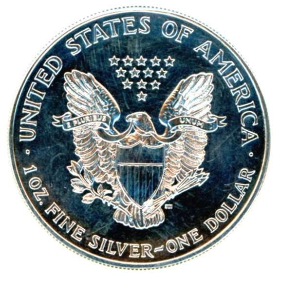 2000 BU American Silver Eagle