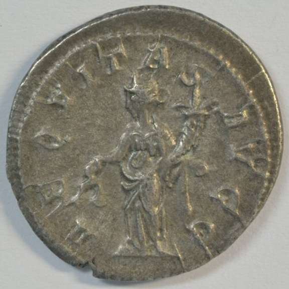 Razor sharp Philip I Roman Silver Antoninianus, 244-249 AD