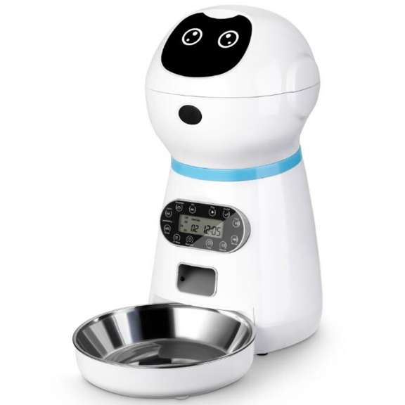 3.5L Automatic Robot Pet Feeder Pet Smart Feeder