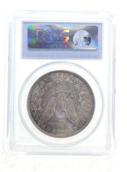 MS64 1883-O Morgan Silver Dollar - Graded PCGS- Fabulous Tone
