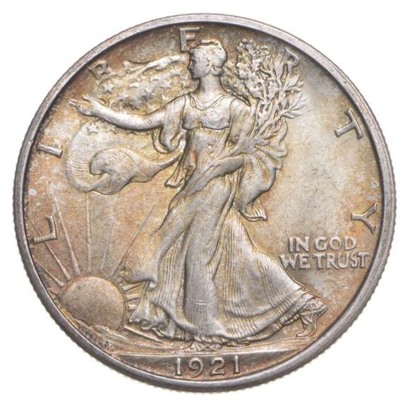1921-D Walking Liberty Half Dollar