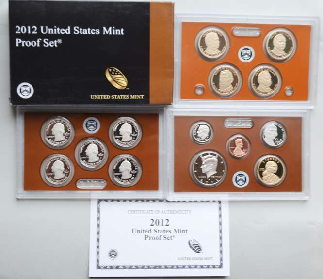 Scarce 2012 US Proof Set