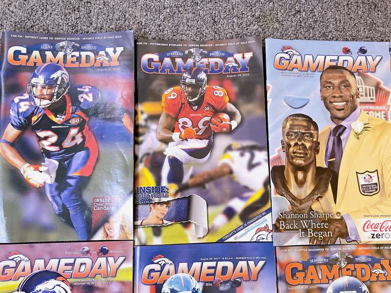 Broncos TV Guides 1996-2004