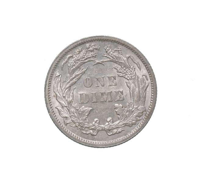 1886 Seated Liberty Dime