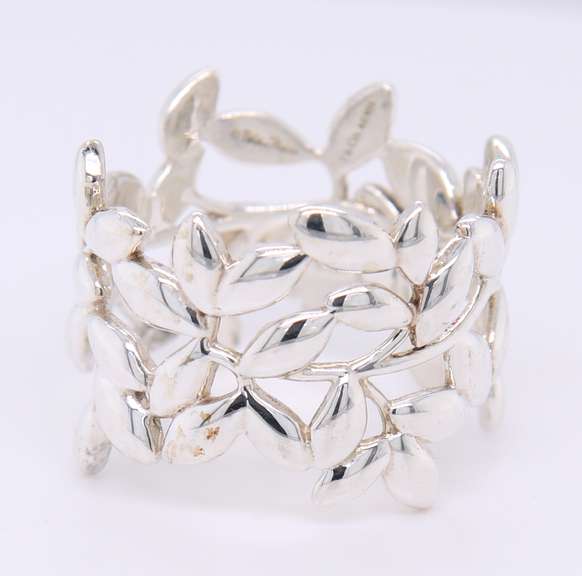 Tiffany & Co Paloma Picasso Olive Leaf Band Ring