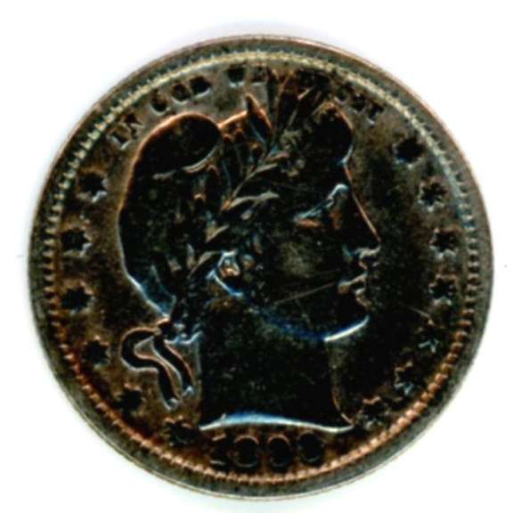 1899 Barber Quarter