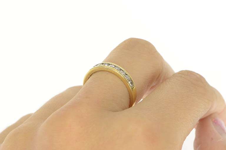 14K Yellow Gold 0.28 Ct Diamond Round Solitaire Engagement Ring