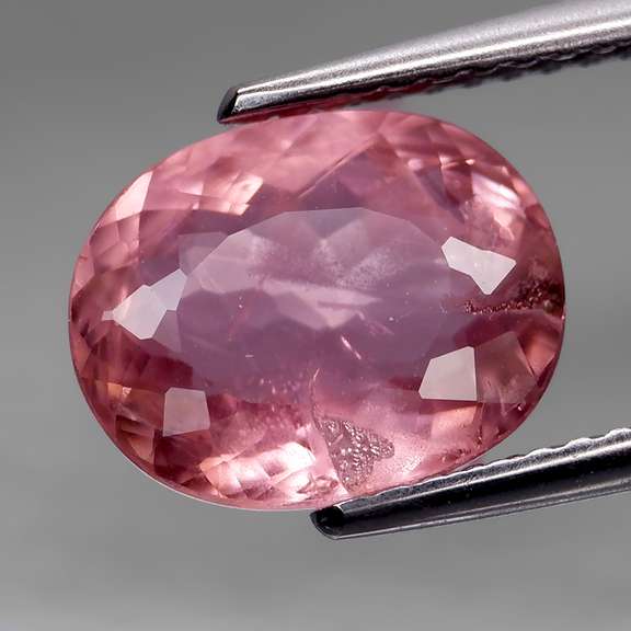Top color 2.45ct bubblegum pink untreated Tourmaline