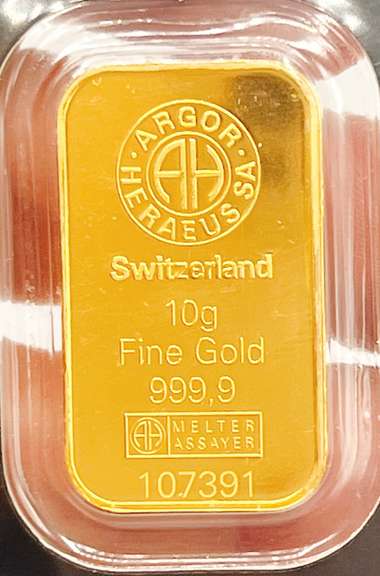 10 gram gold bar