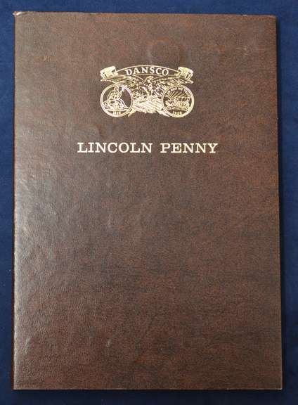 98% Complete Classic Vintage Dansco Lincoln Penny Album.