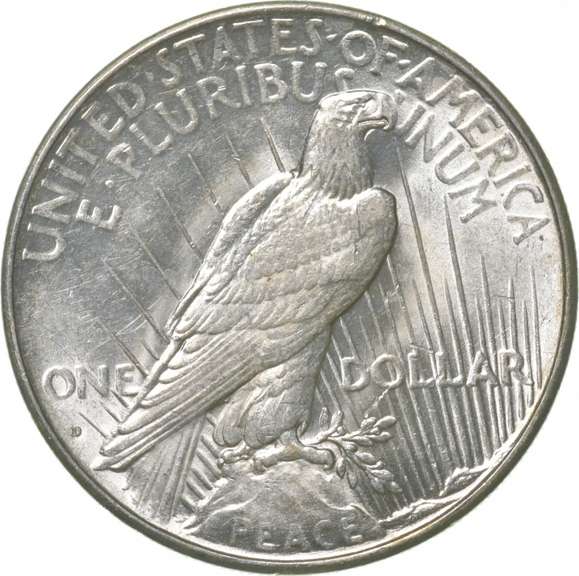 1934-D Peace Silver Dollar