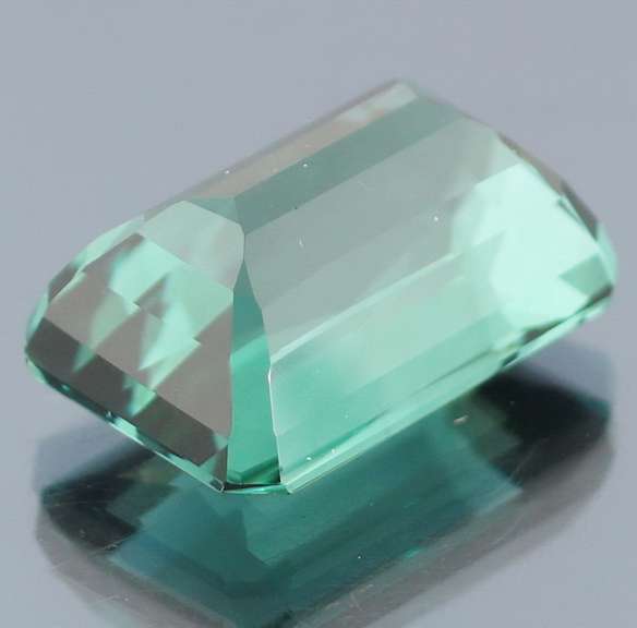 31ct top blue green hue created Amethyst