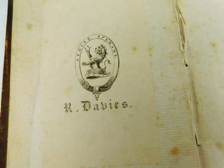 1790 The Poems of Edmund Waller Antique Book
