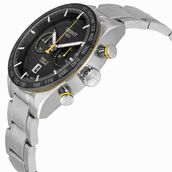 Tissot Black Dial Automatic Chronograph, New In Box.