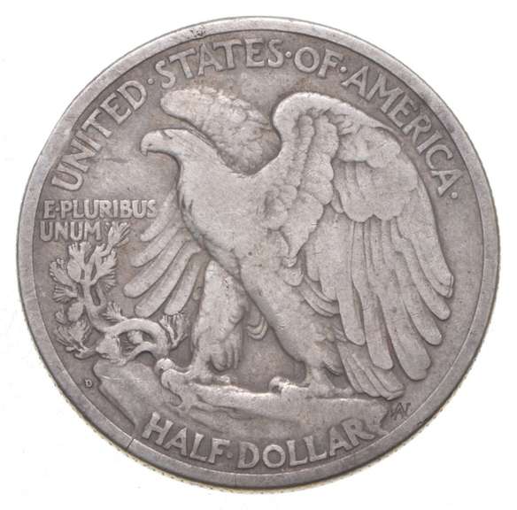 1918-D Walking Liberty Half Dollar