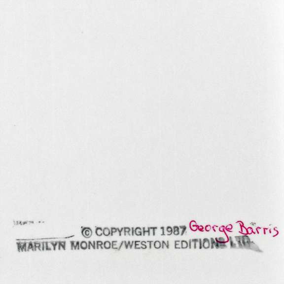 Marilyn Monroe Original by George Barris (1922-2016)