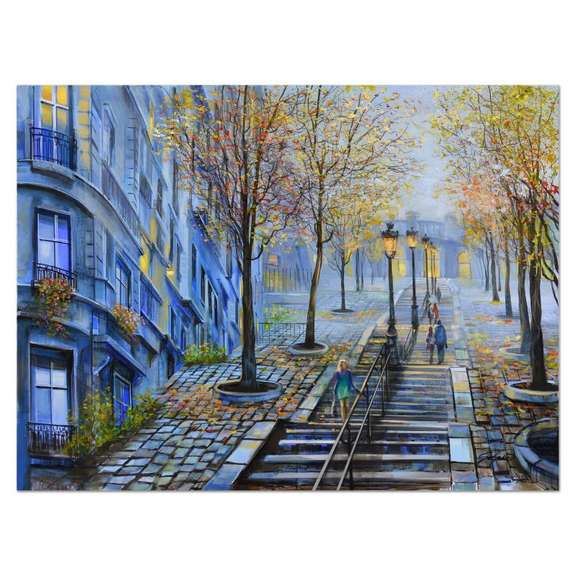 Stairs Near Moumantre by Suljakov Original