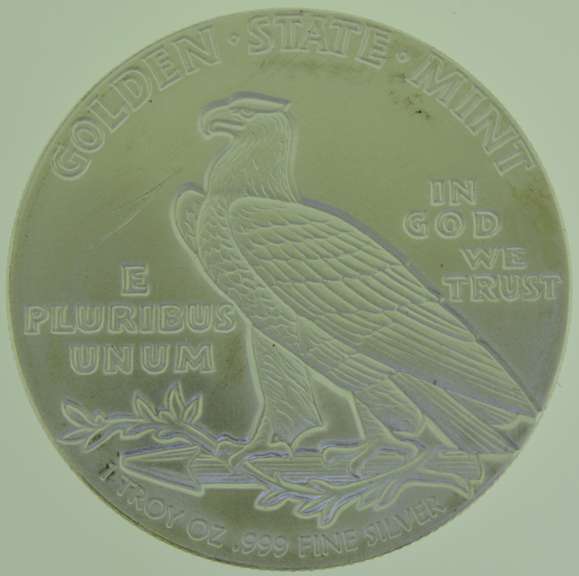 Indian Mint Fresh 1 oz .999 Fine Silver Round