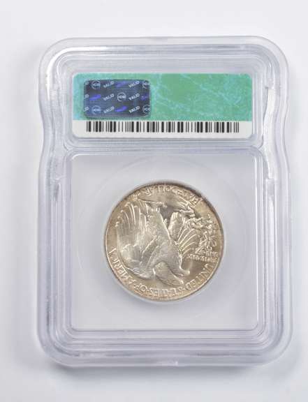MS65 1943 Walking Liberty Half Dollar ICG