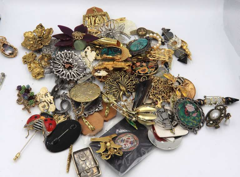 Big Group Lot of Costume Pins