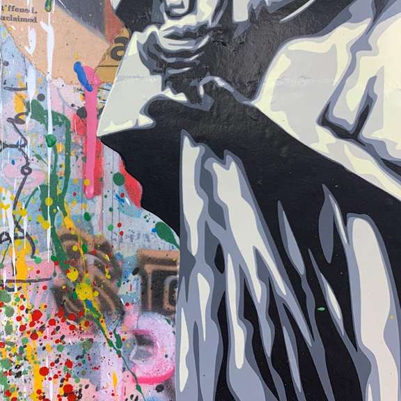 Caught Red Handed Original by Mr Brainwash