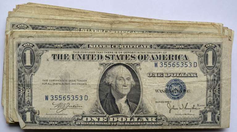 40 $1 Silver Certificates