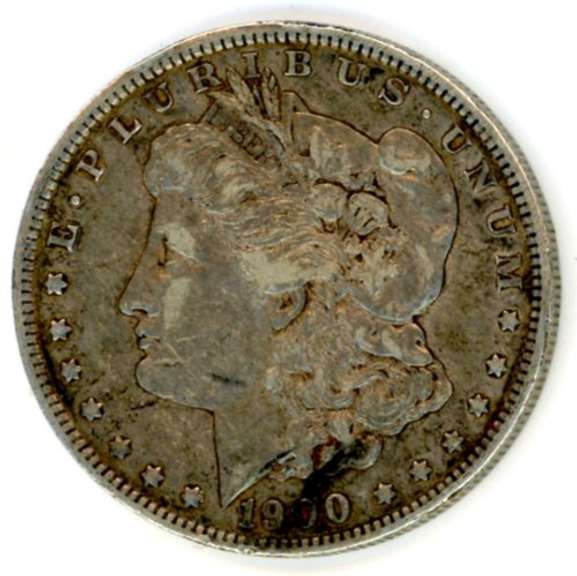 1900-O Morgan Silver Dollar
