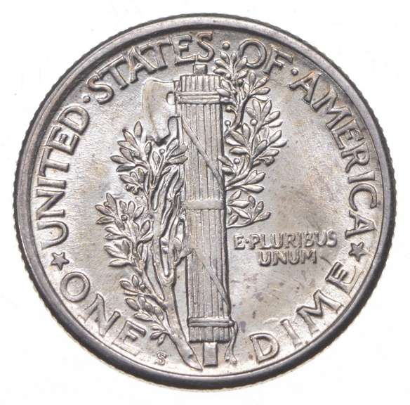 1918-S Mercury Dime