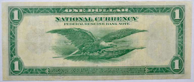 $ 1 Chicago Series of 1918 National Note