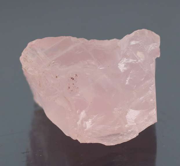 Glowing! 94.29ct uncut powder pink Rose Quartz
