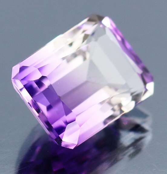Beautiful 20.29ct top color created Ametrine