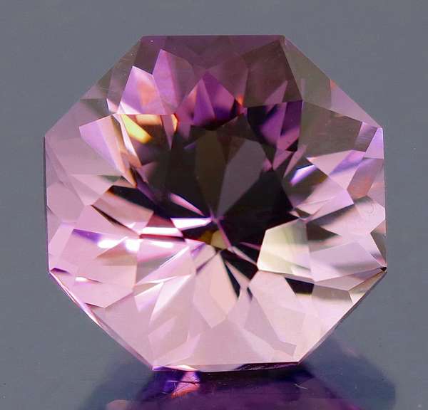 Excellent 6.62ct Portuguese cushion cut Bolivian Amethyst