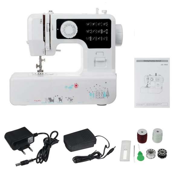 Mini Desktop Electric Sewing Machine 12 Stitches