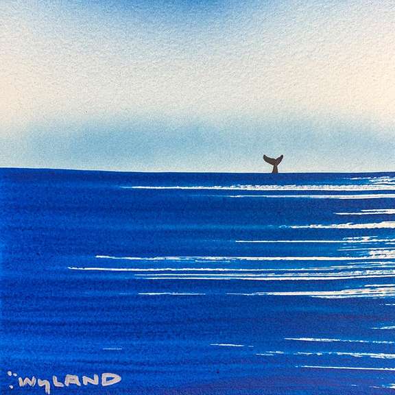 Fluke by Wyland Original