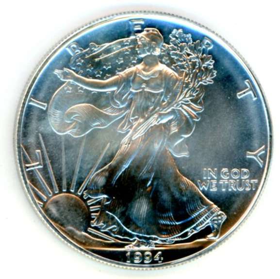 1994 BU American Silver Eagle