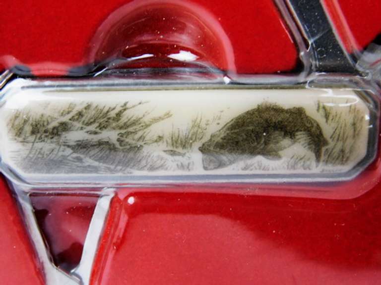 Winchester Ersatz Scrimshaw 3 Knife Set, Sealed